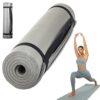 Yogamatte 180×60 mit Tragegurt, Gymnastikmatte Rutschfest, Matte Areobic, Sportmatte, Gymnastik Yoga, Fitnessmatte, Dicke 1 cm, Fitness
